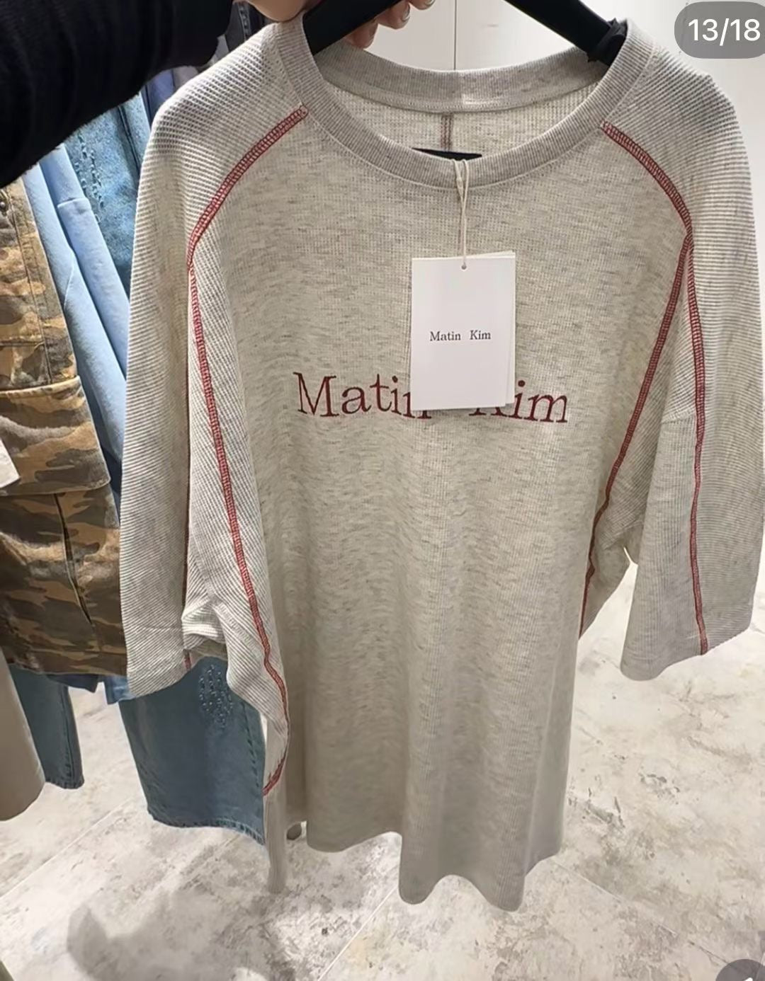 Matin Kim logo tee