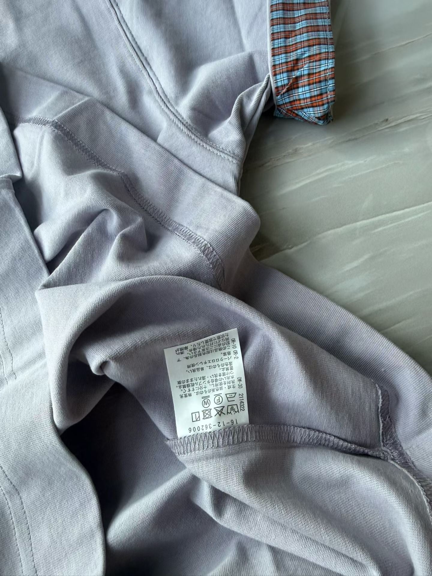 Vivienne Westwood pocket 格仔tee