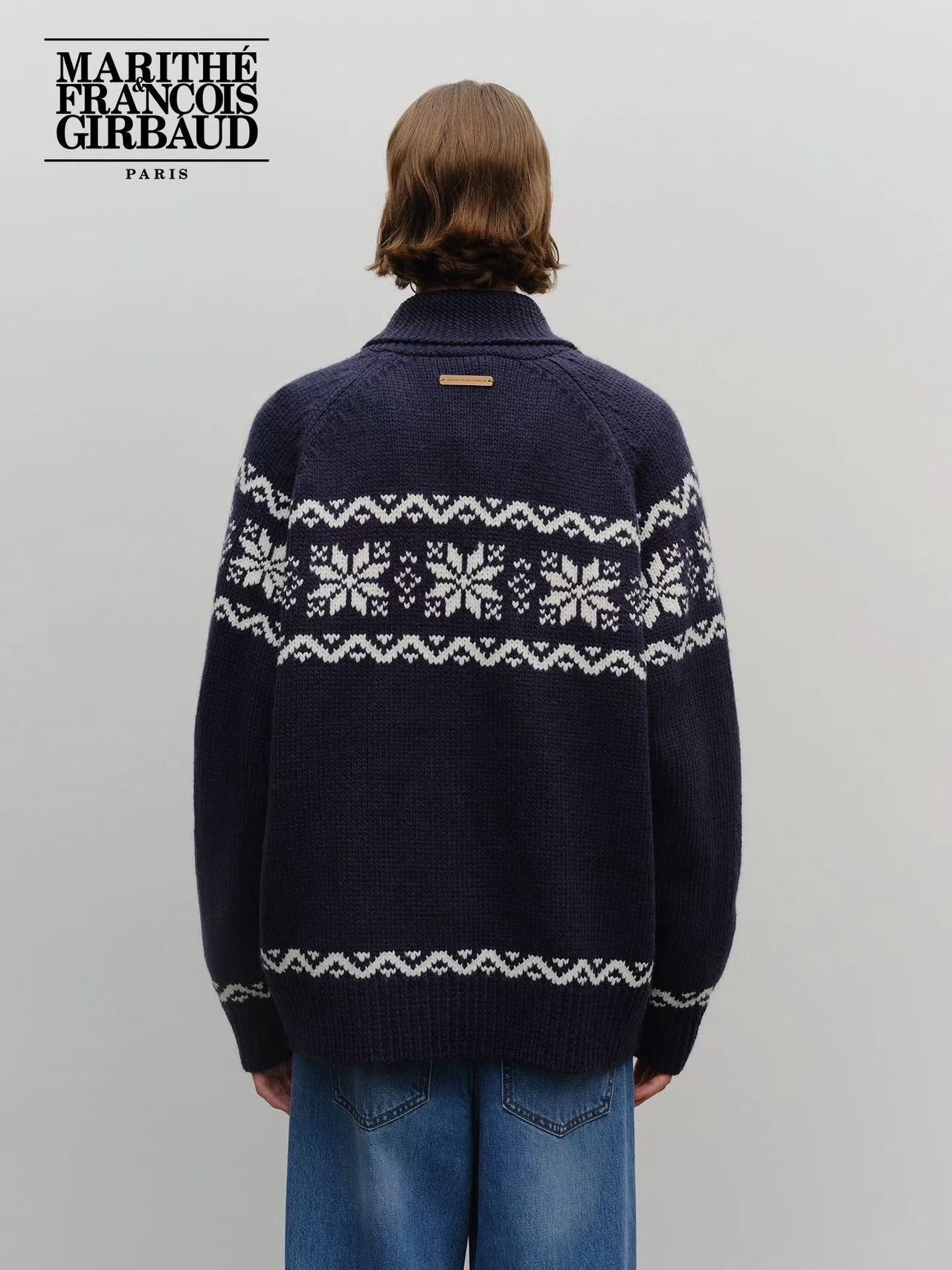 Marithe Francons Girbaud雪花sweater
