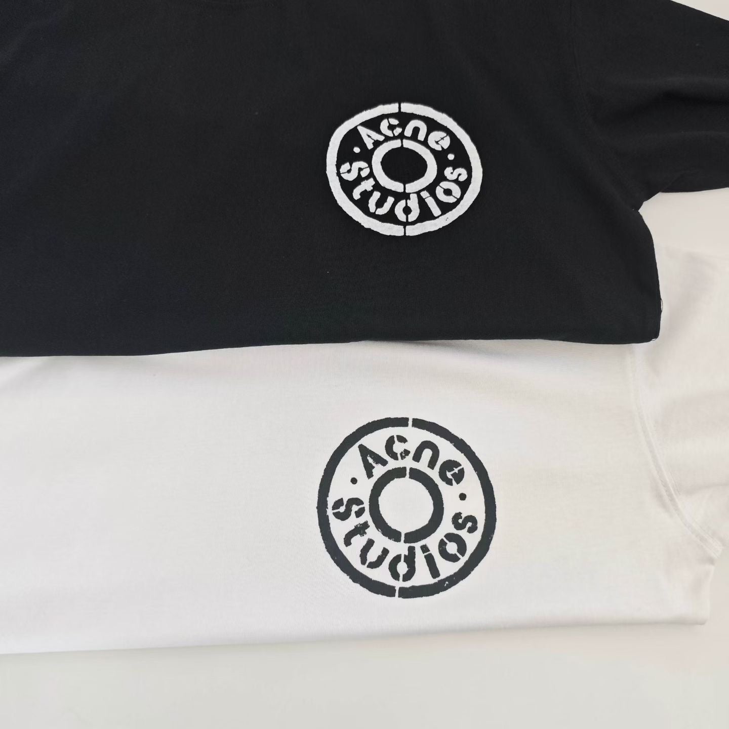 Acne studios logo 長袖tee
