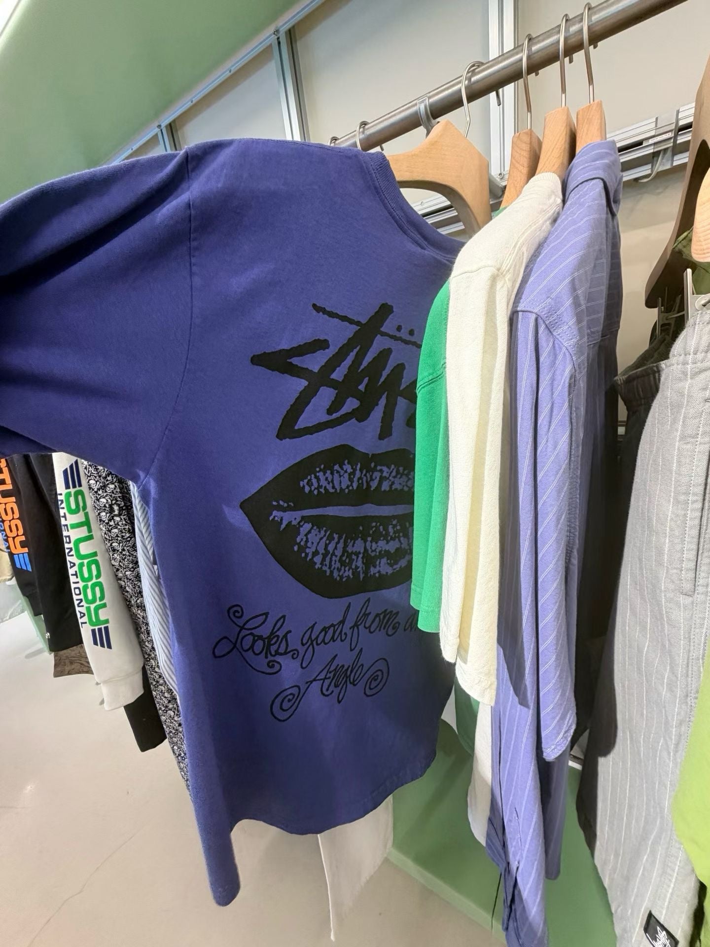 Stussy mouth tee
