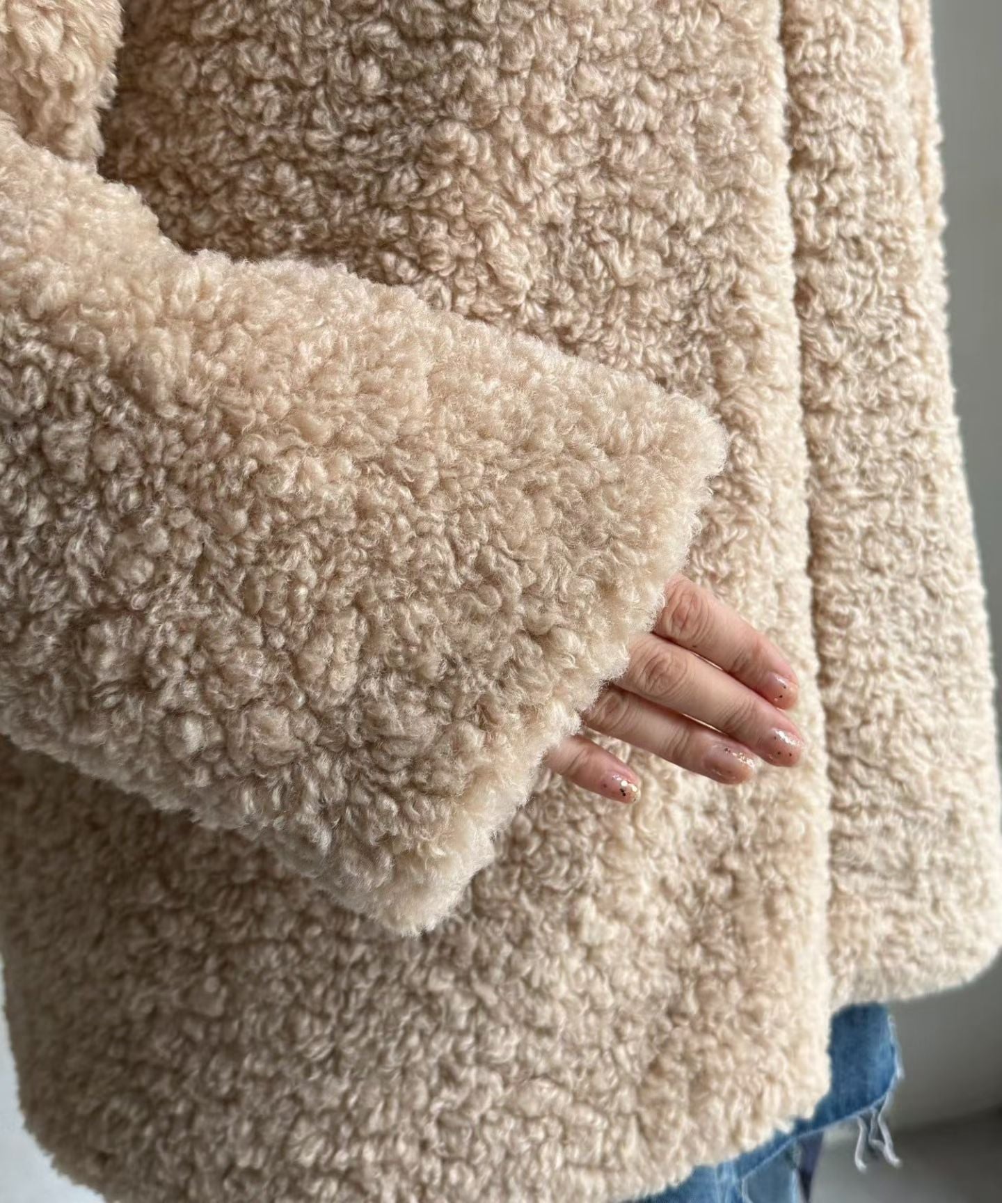 Pou Dou Dou毛毛外套