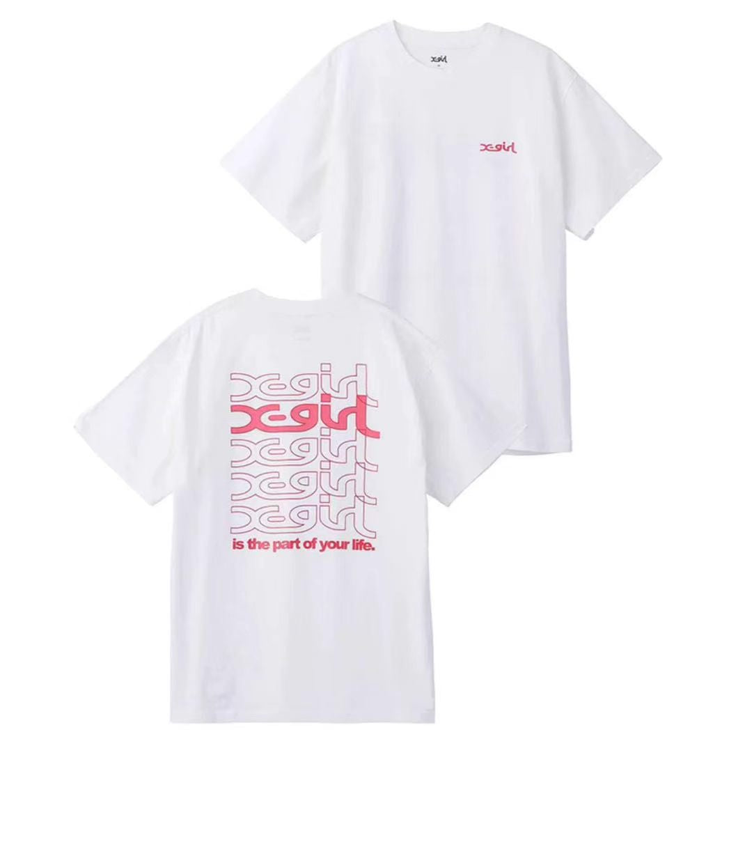 X girl logo tee