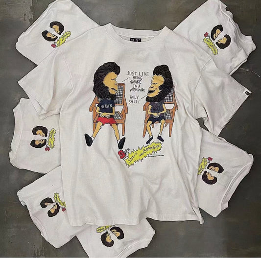 Saint Michael x Bape tee