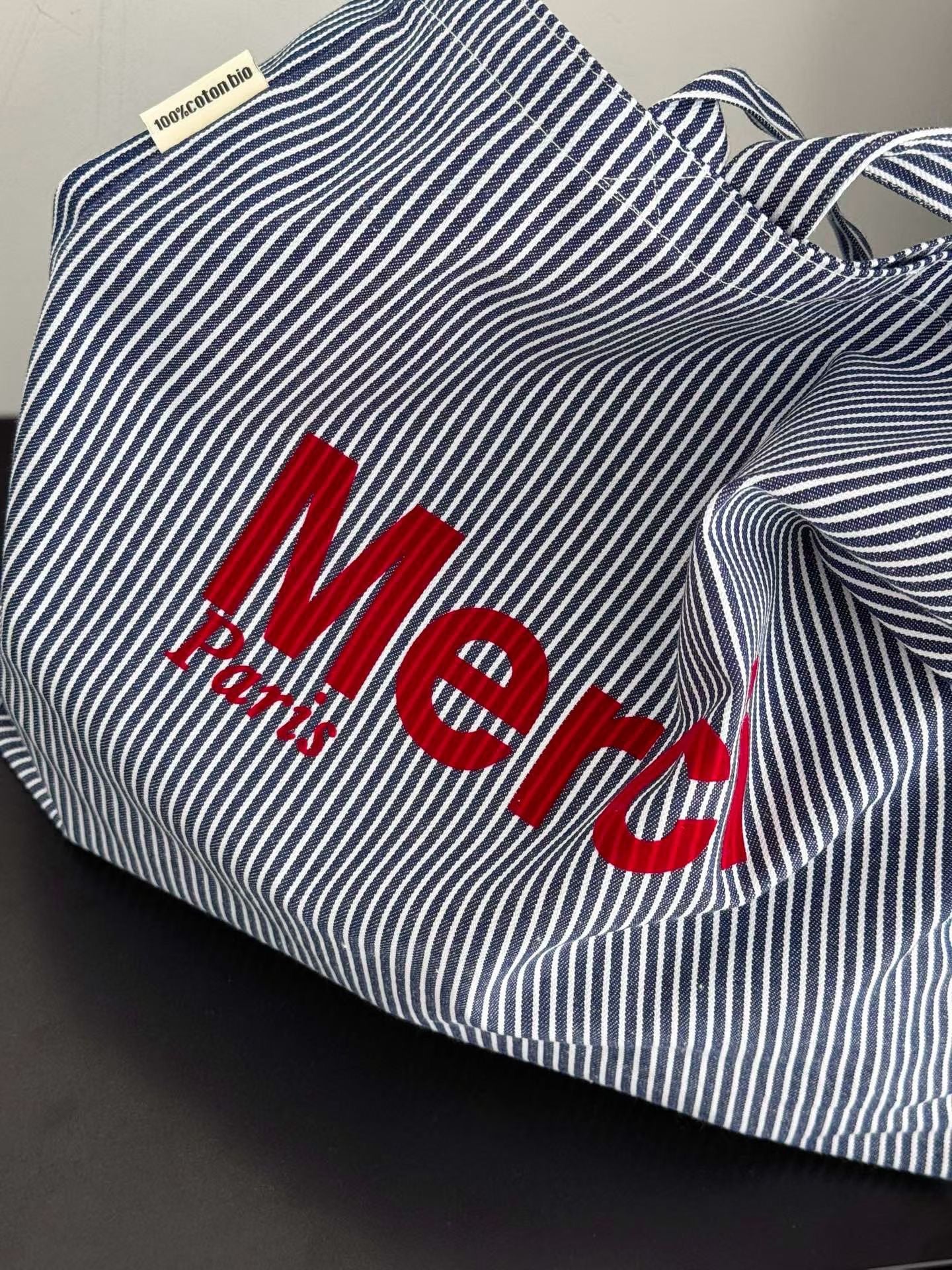 Merci tote bag