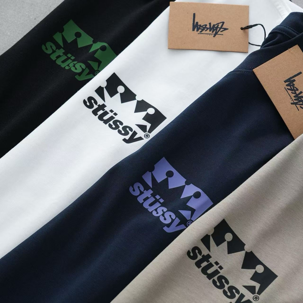 Stussy logo tee