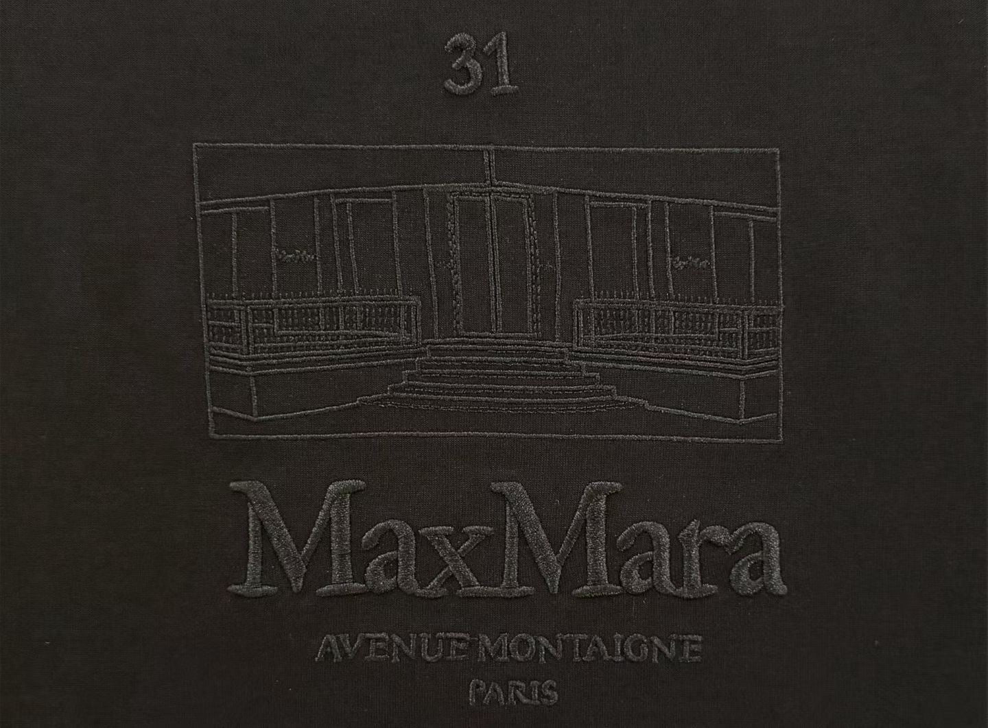 Max Mara 刺繡印花tee