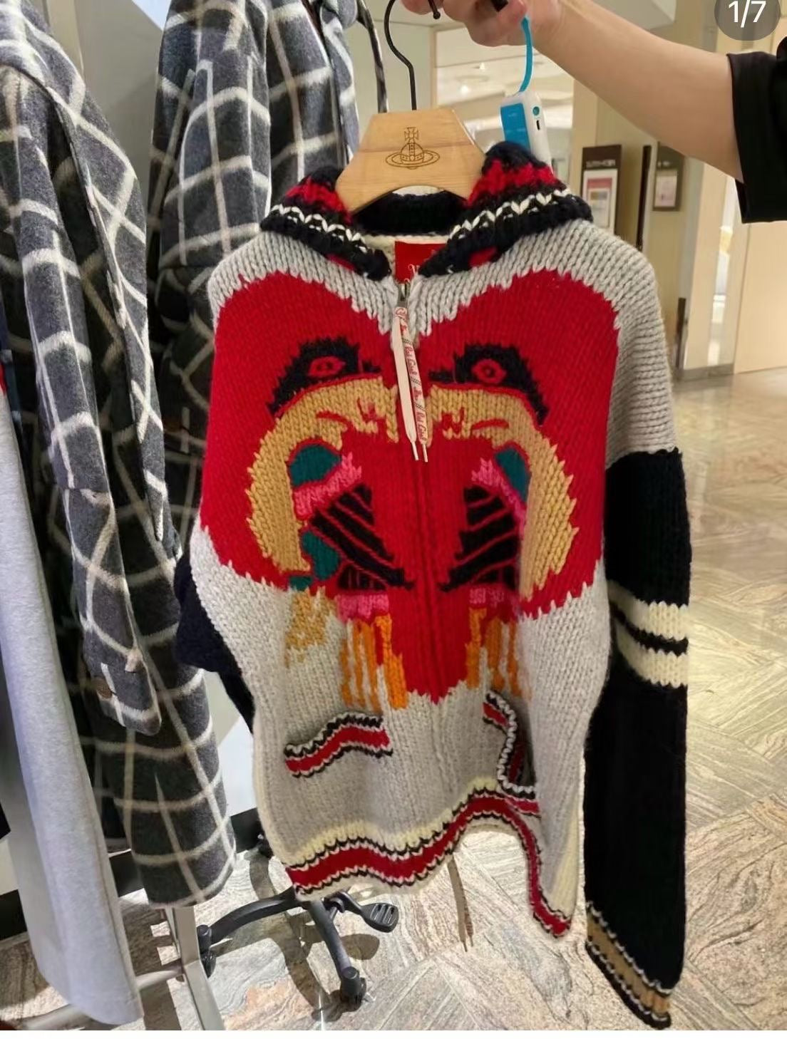 Vivienne Westwood 民族pattern sweater