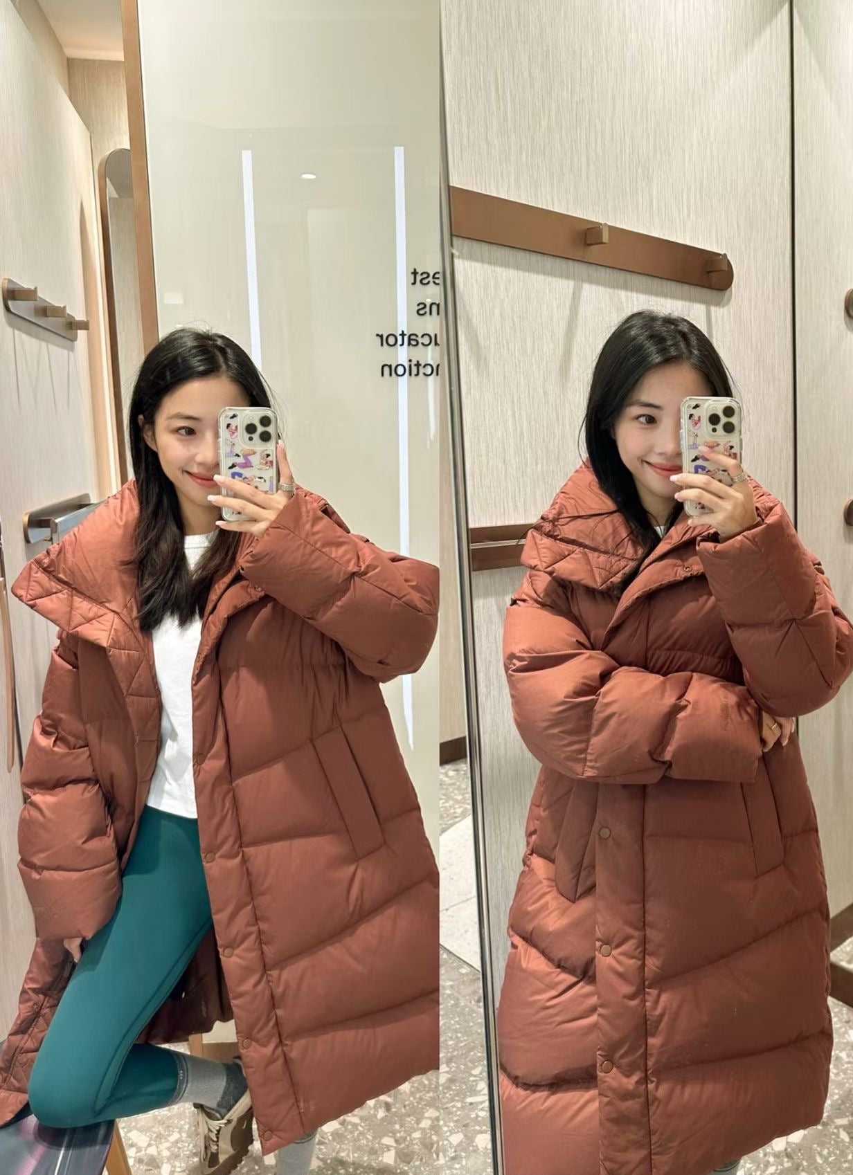 Lululemon 中長羽絨