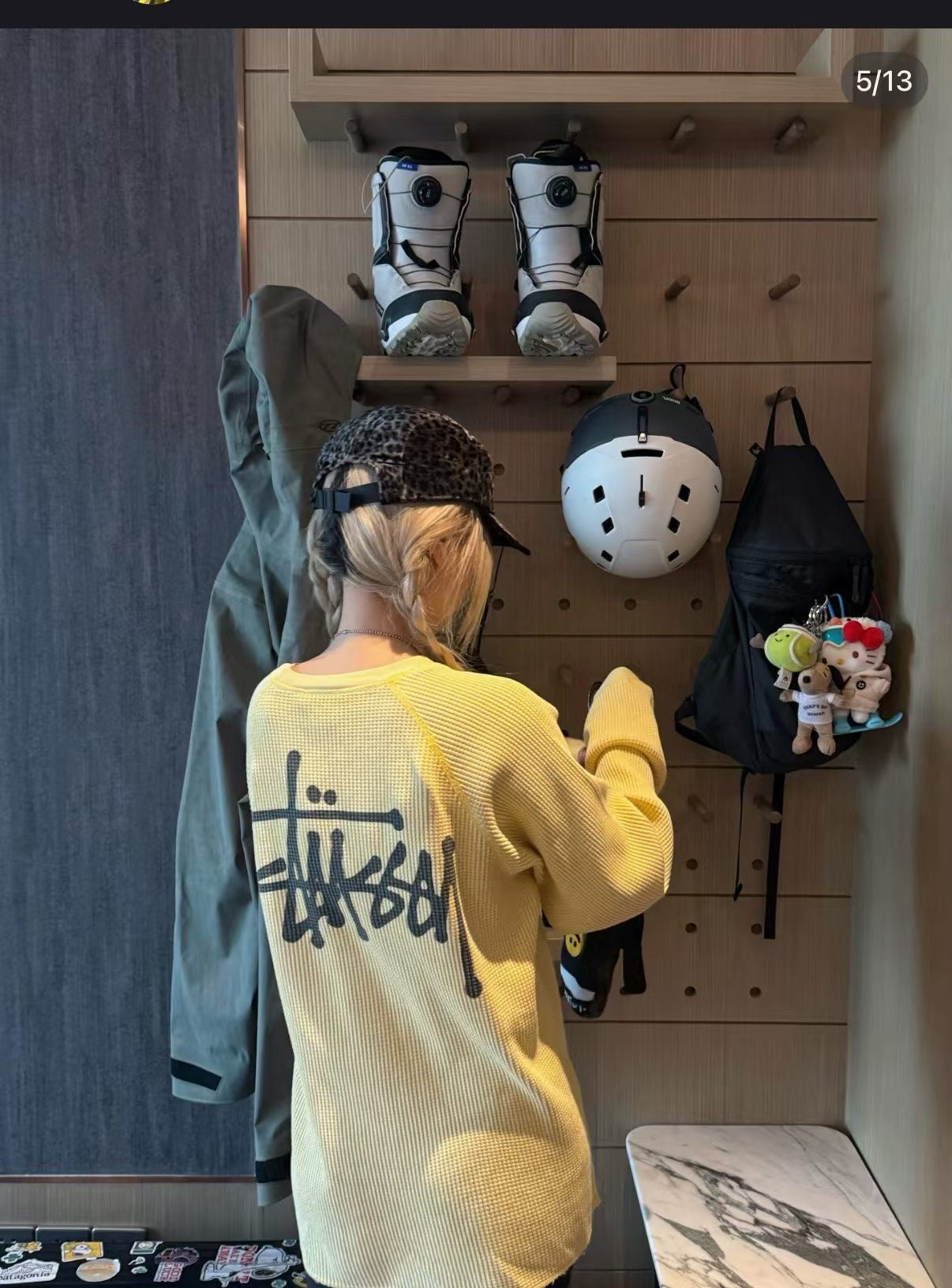 Stussy logo tee