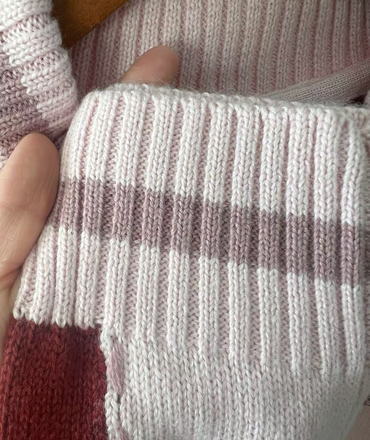 Matin Kim針織zip jacket