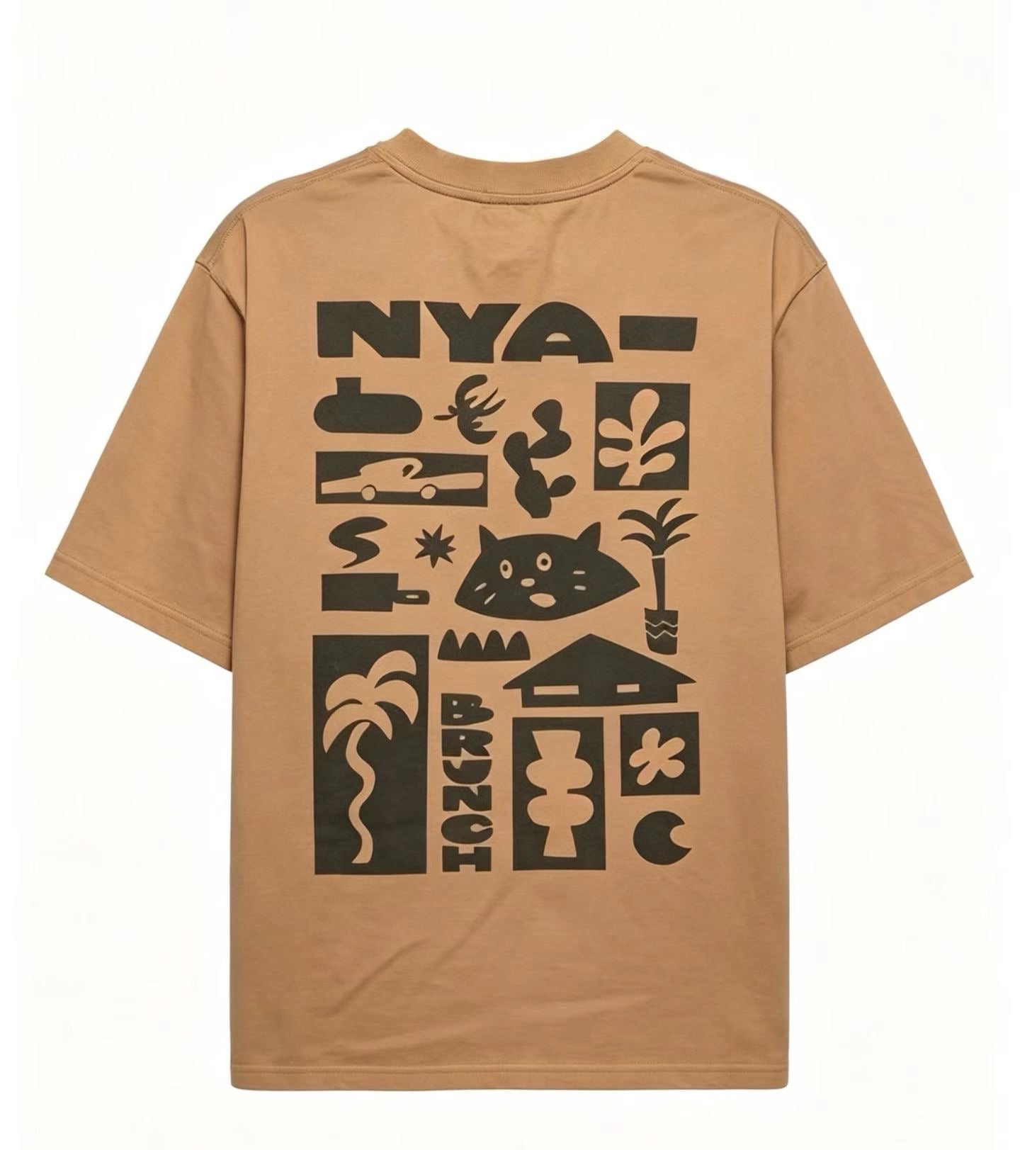 NYA 印花tee