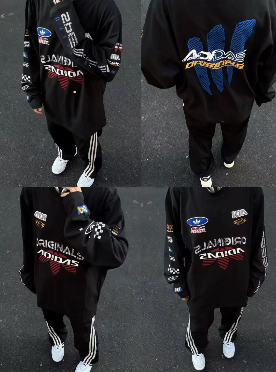 Adidas長袖tee