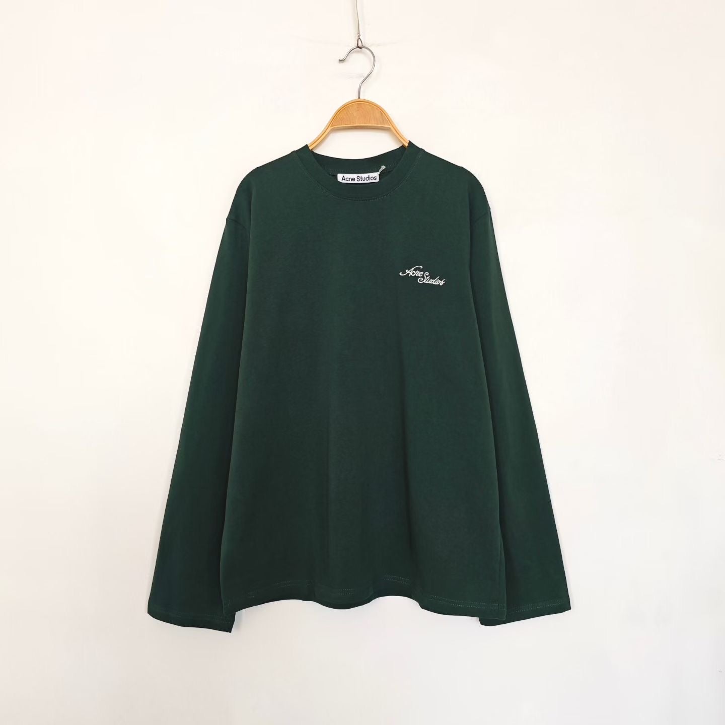 Acne studios logo 長袖tee