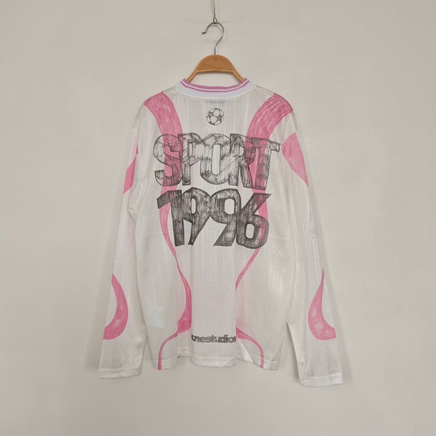 Acne studios 蝴蝶結足球長袖tee