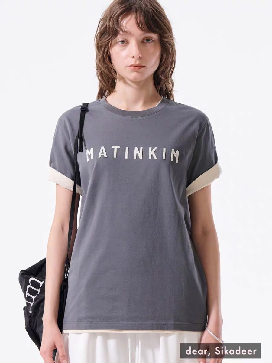 Matin Kim logo tee