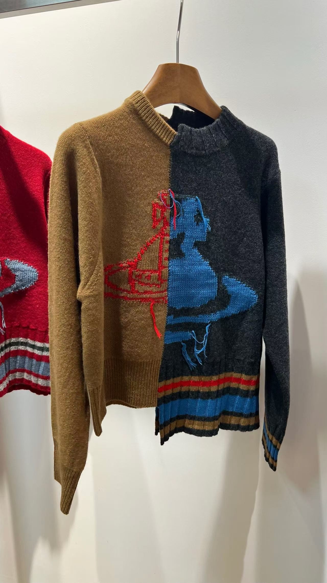 Vivienne Westwood接拼sweater