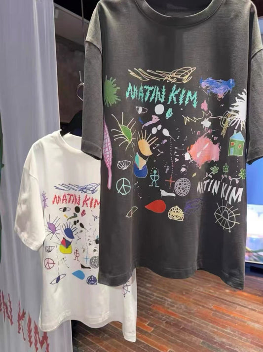 Matin Kim 塗鴉tee