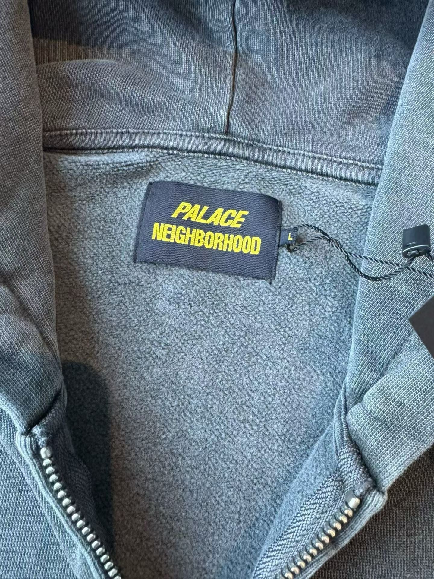 Palace x Neighbourhood zip hoodies jacket