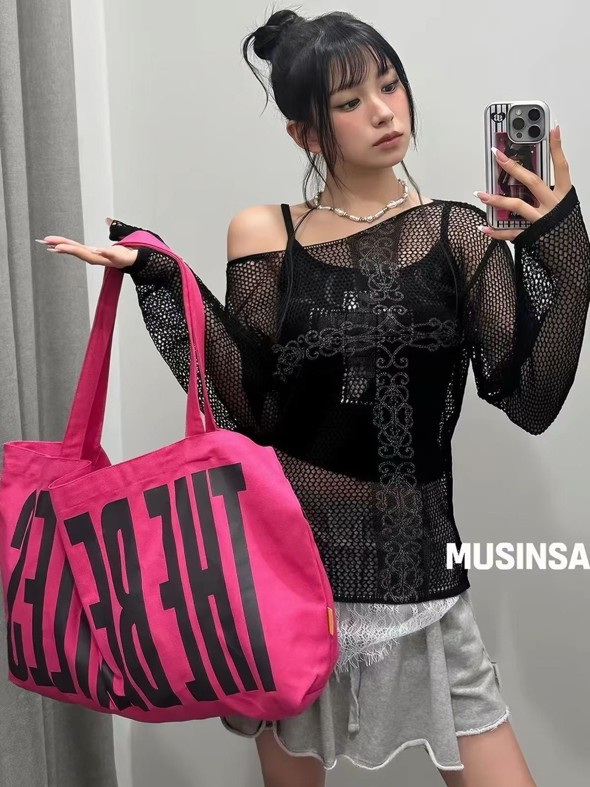 Matin Kim 破洞裙褲