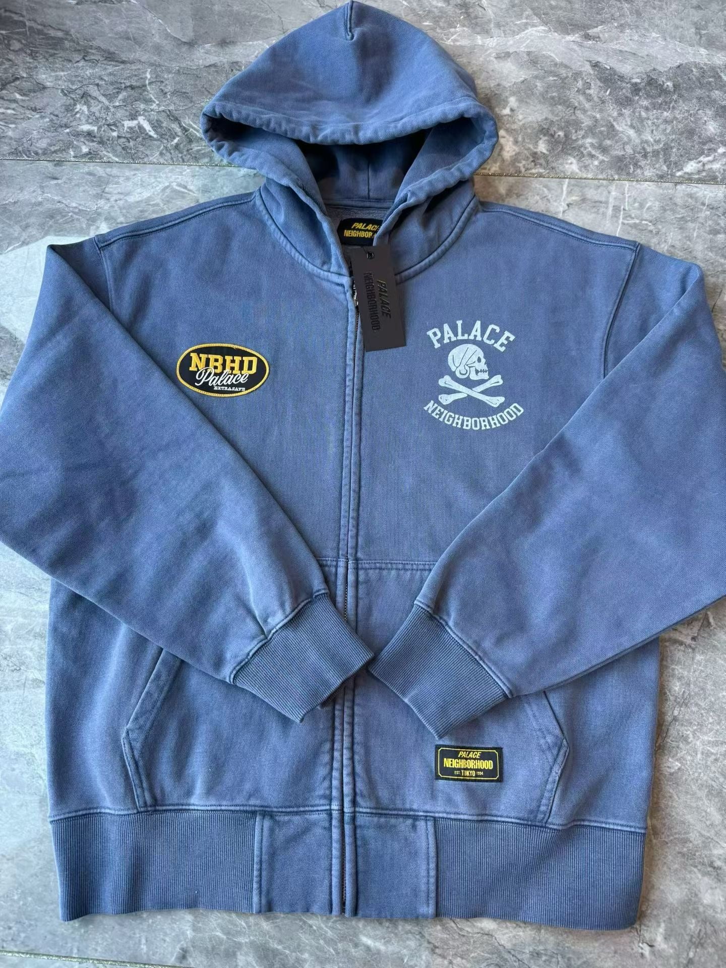Palace x Neighbourhood zip hoodies jacket