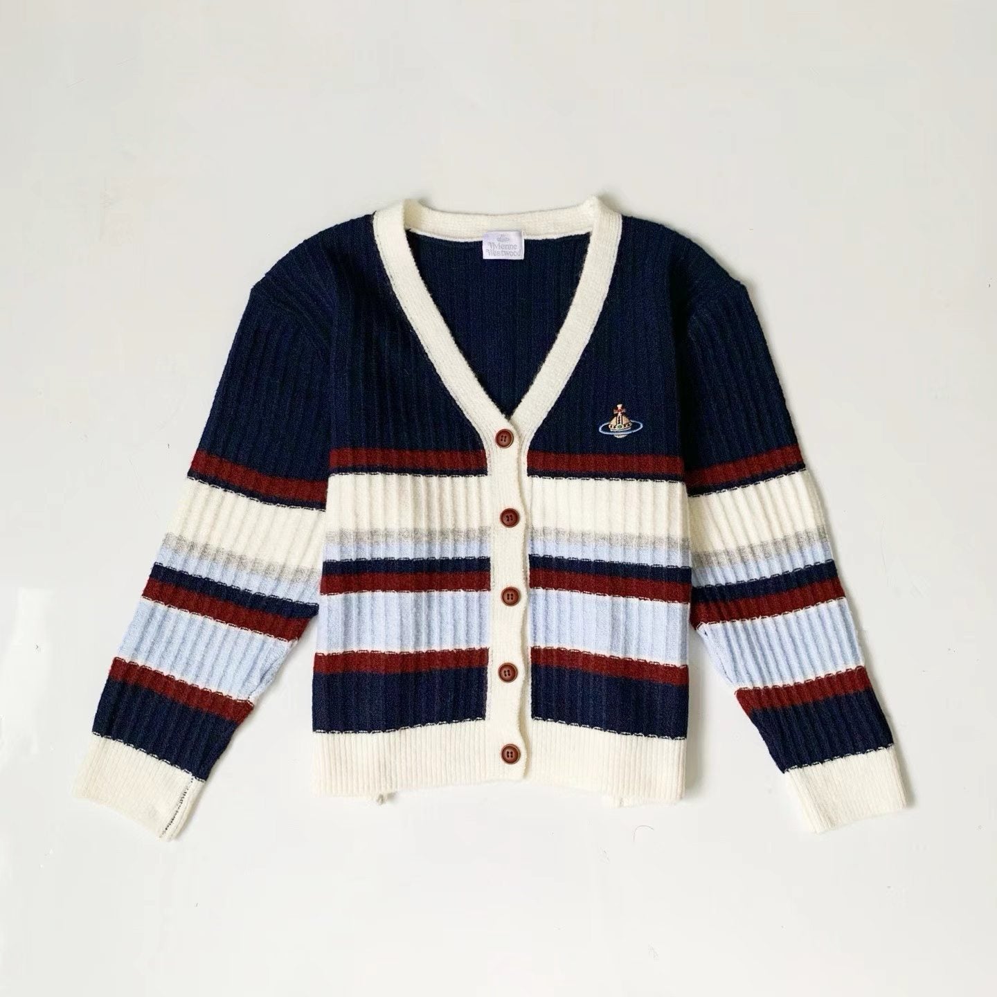 Vivienne Westwood間條針織Cardigan
