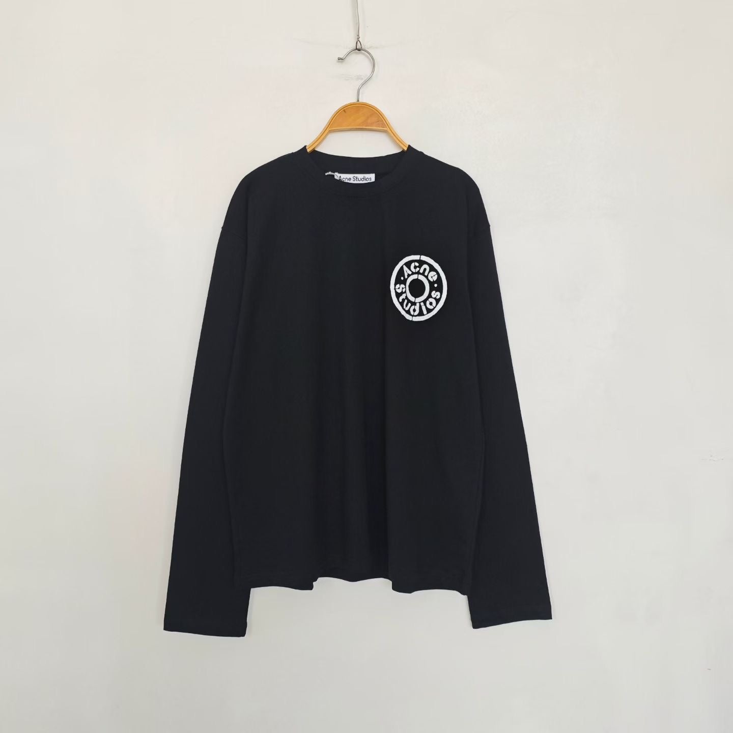 Acne studios logo 長袖tee