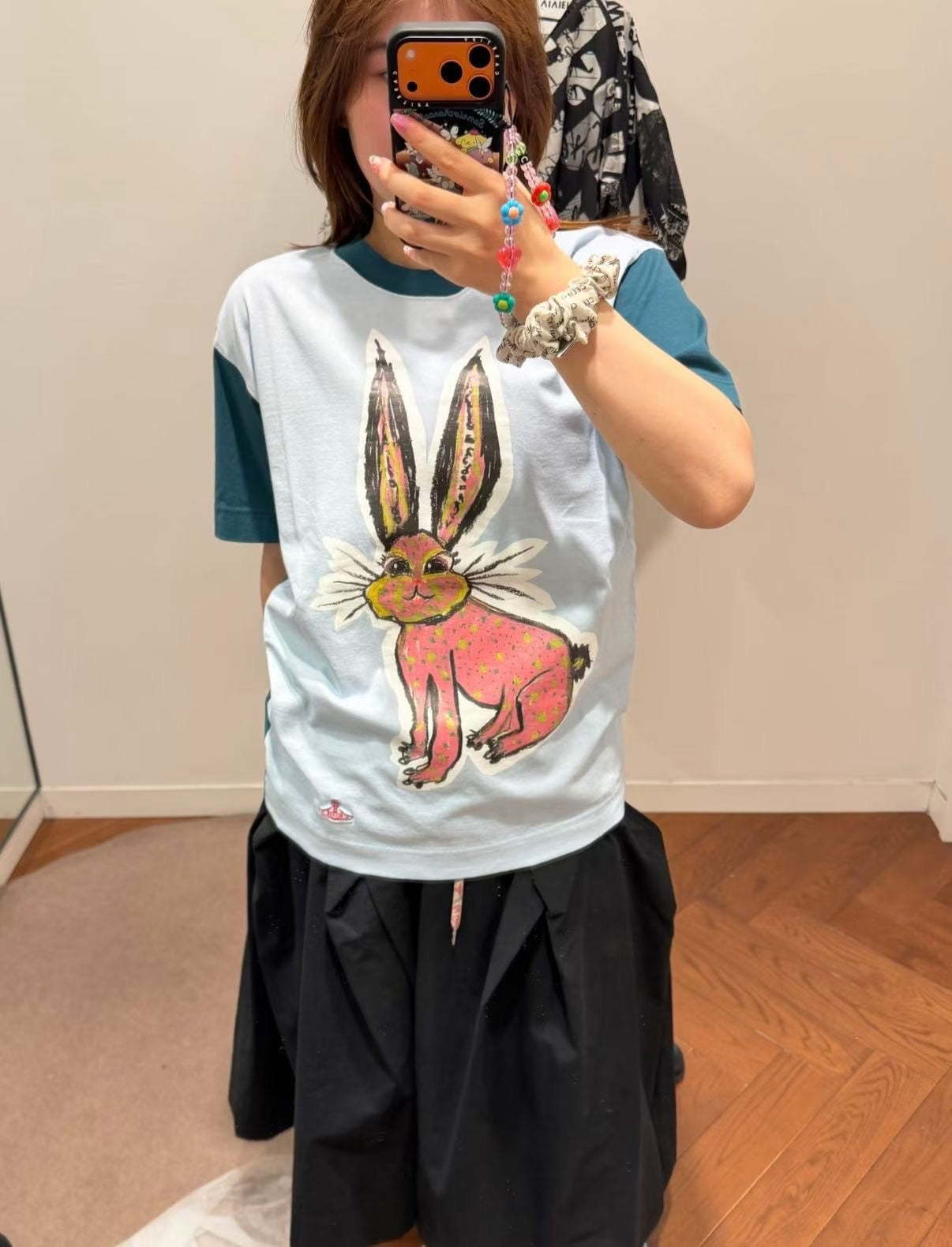 Vivienne Westwood兔仔印花tee
