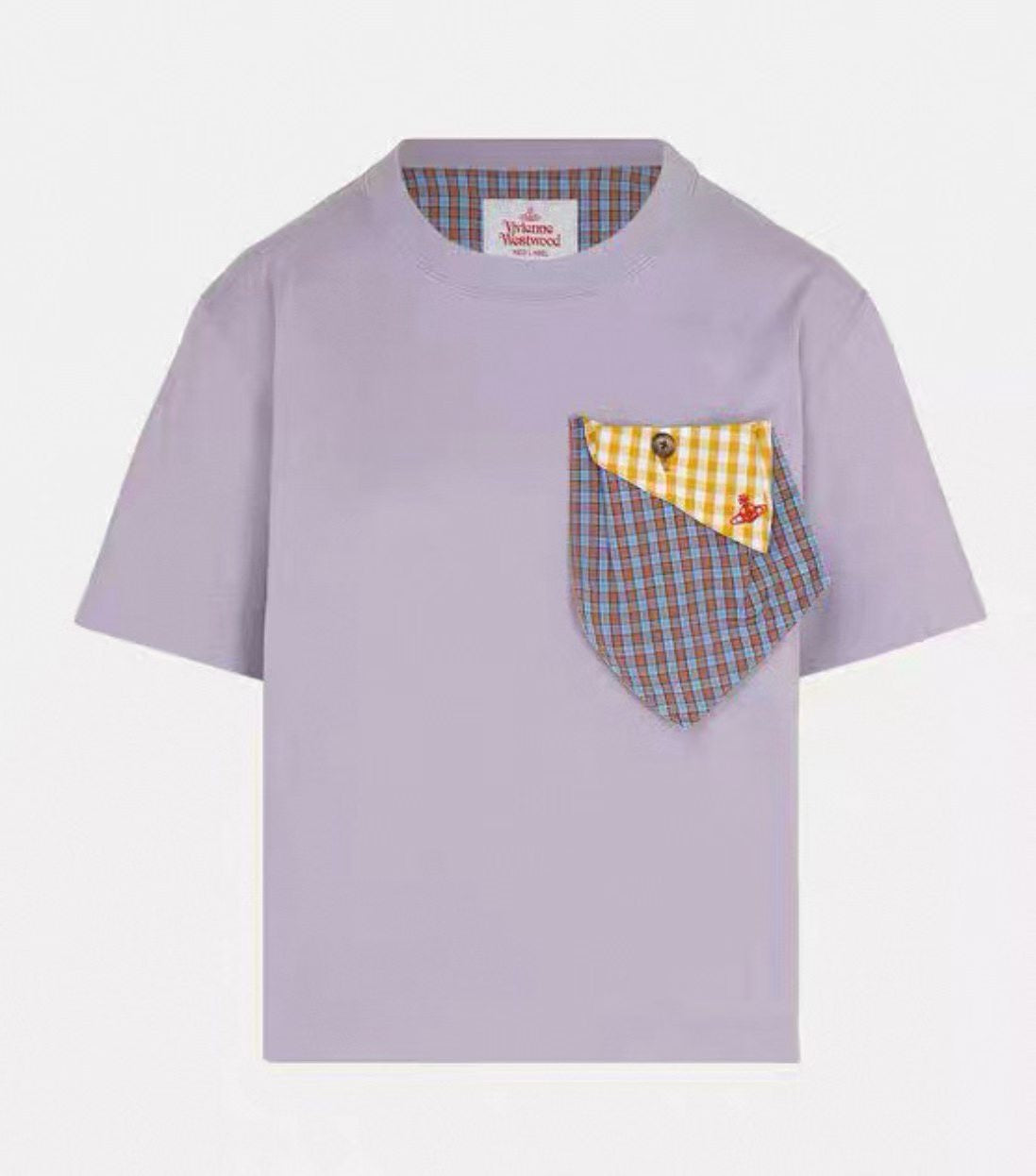 Vivienne Westwood pocket 格仔tee