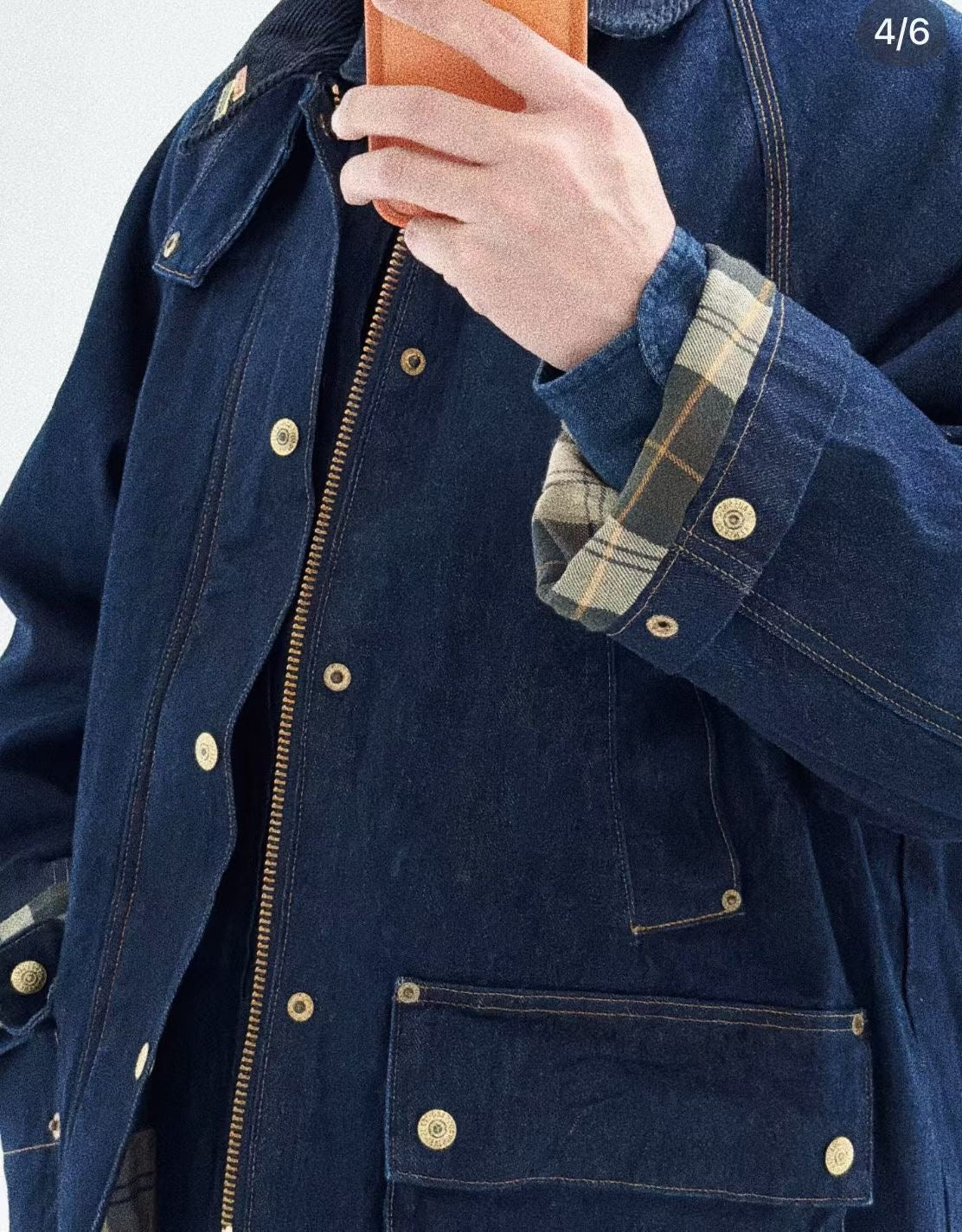 Barbour x Levi’s 牛仔外套