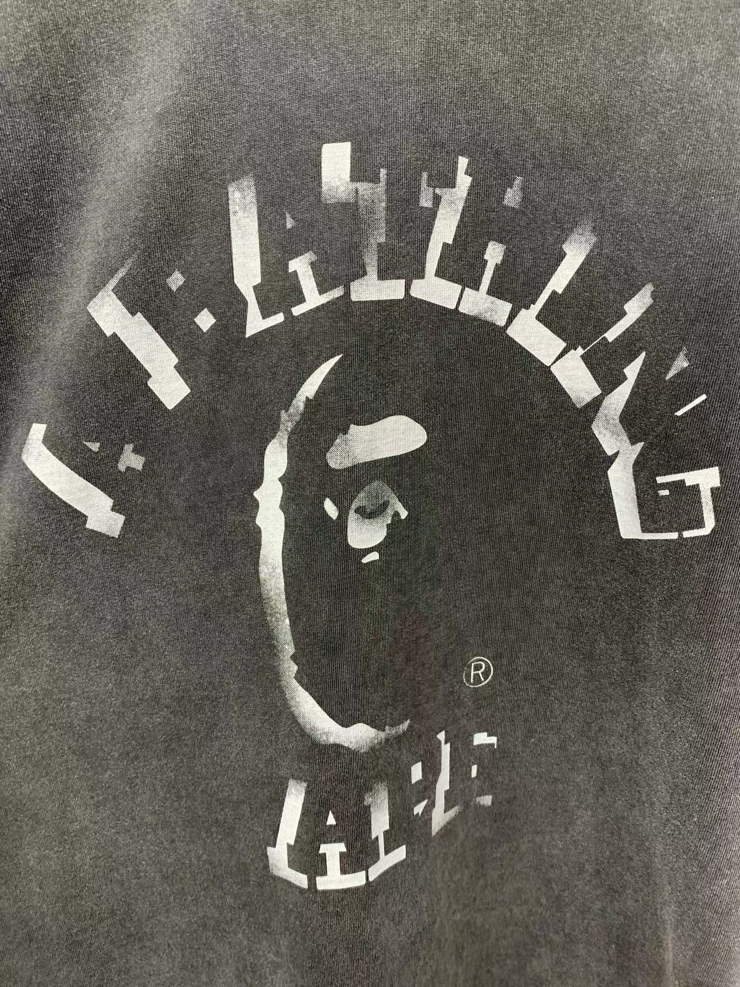 A bathing ape 扎染tee