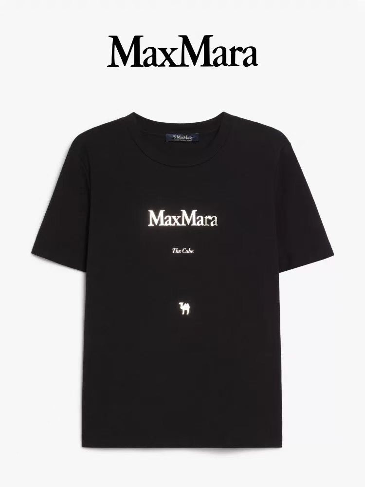 Max Mara logo tee