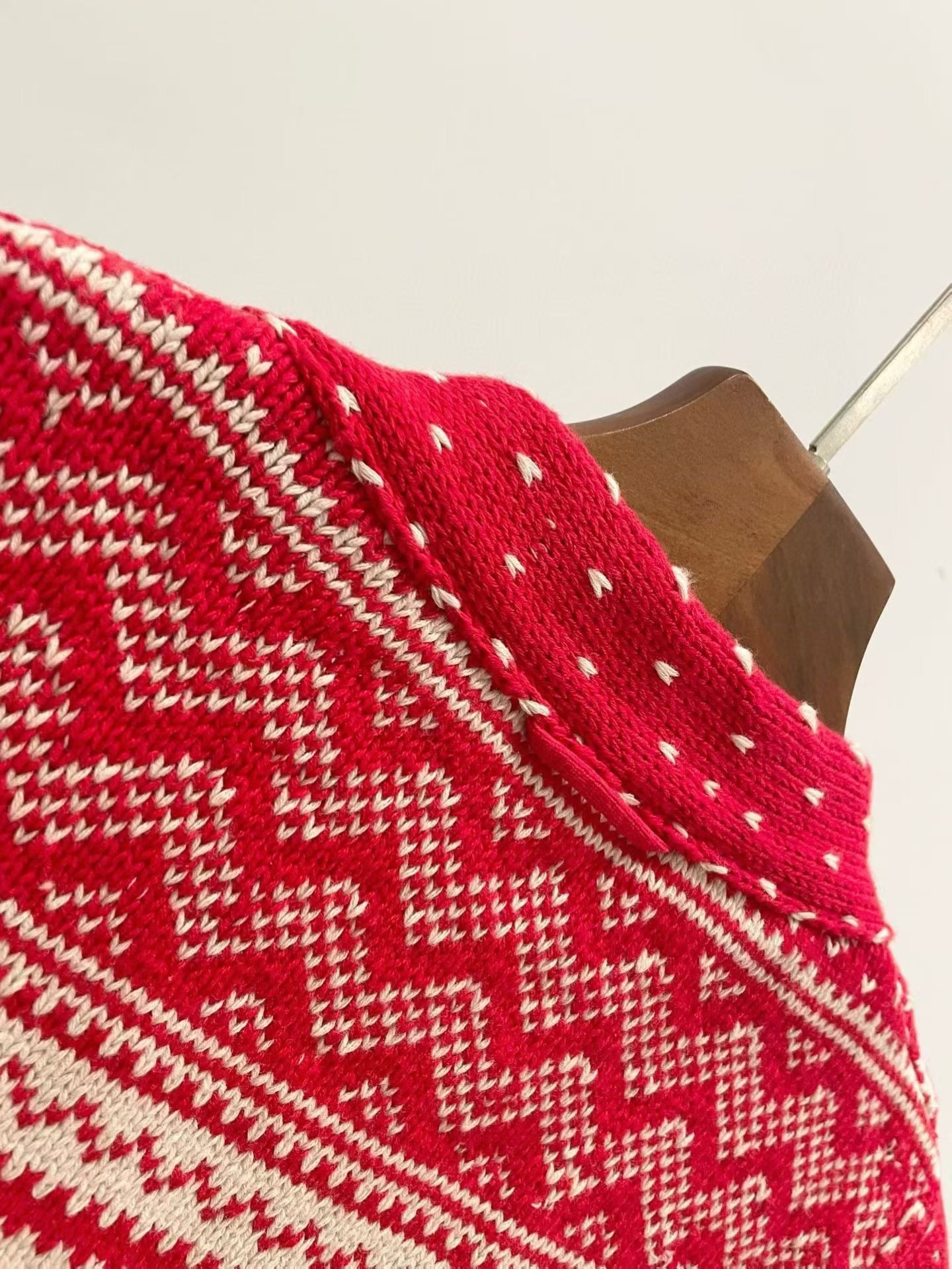 45R提花針織背心