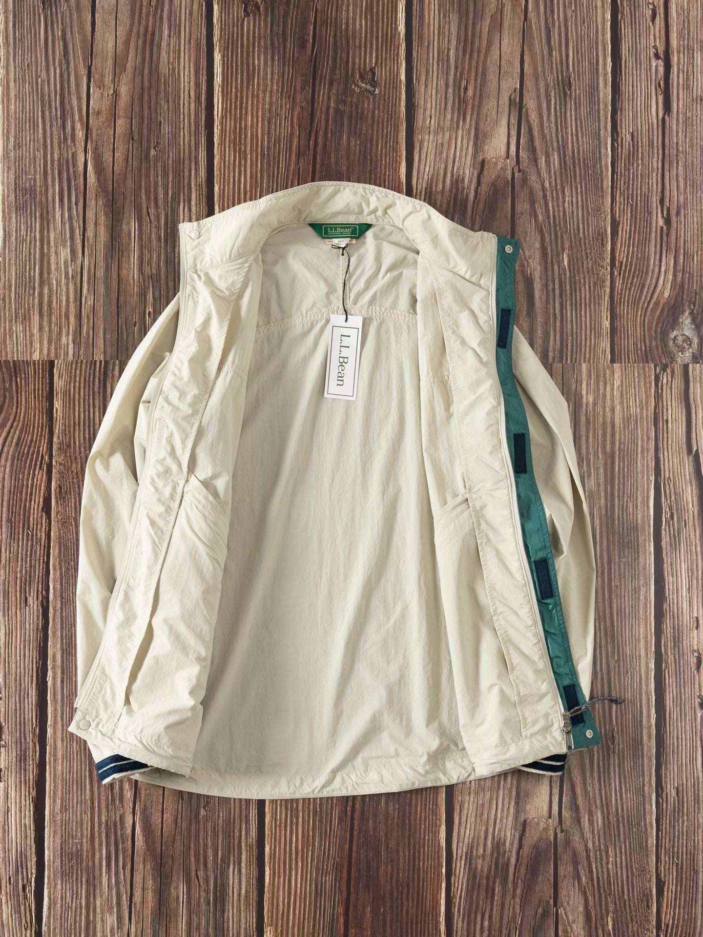 LL bean logo jacket