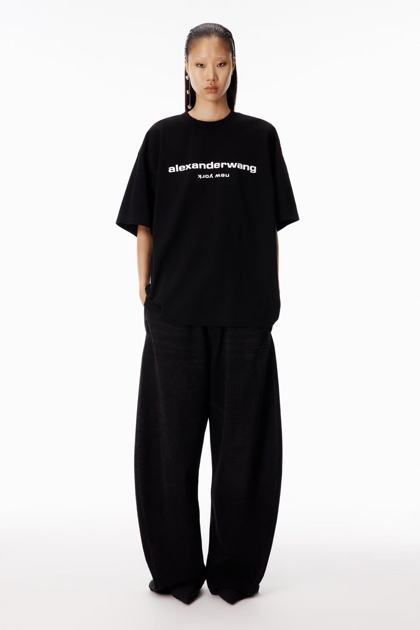 Alexander wang logo tee