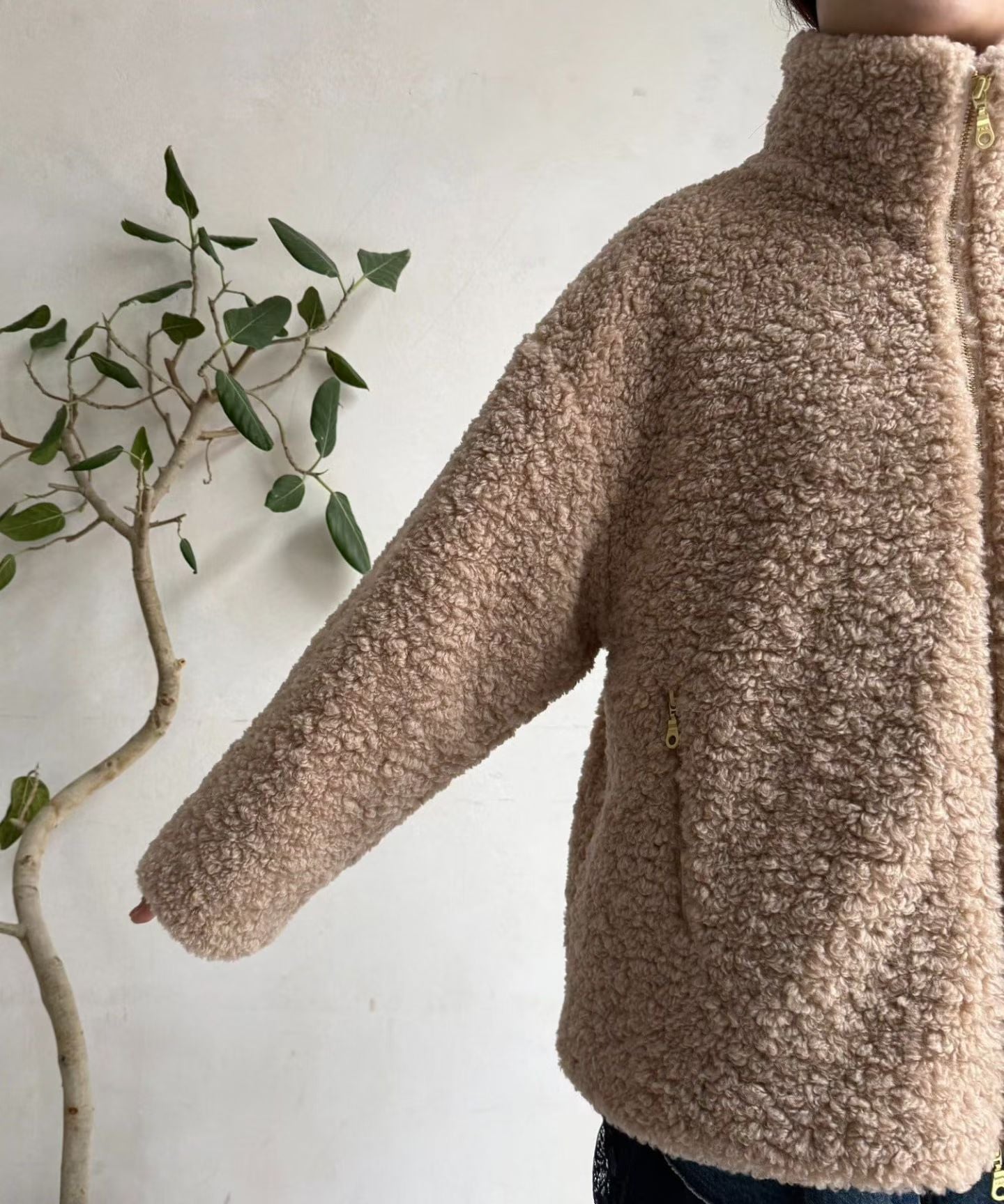 Pou Dou Dou毛毛外套