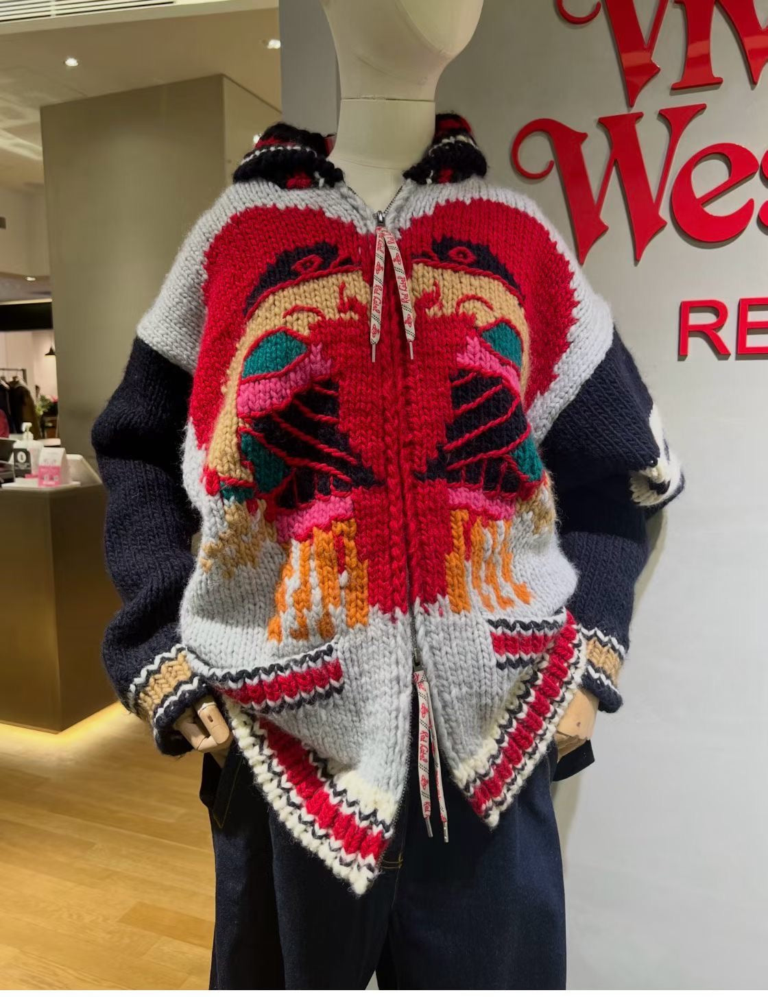 Vivienne Westwood 民族pattern sweater