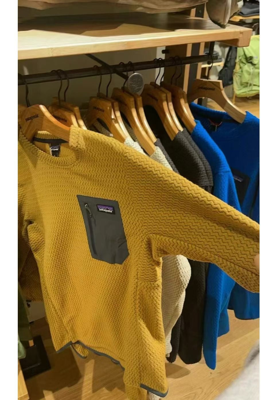Patagonia 抓絨pocket衛衣