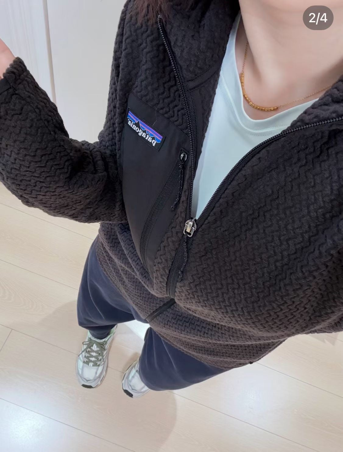 Patagonia R1 air crew抓絨jacket