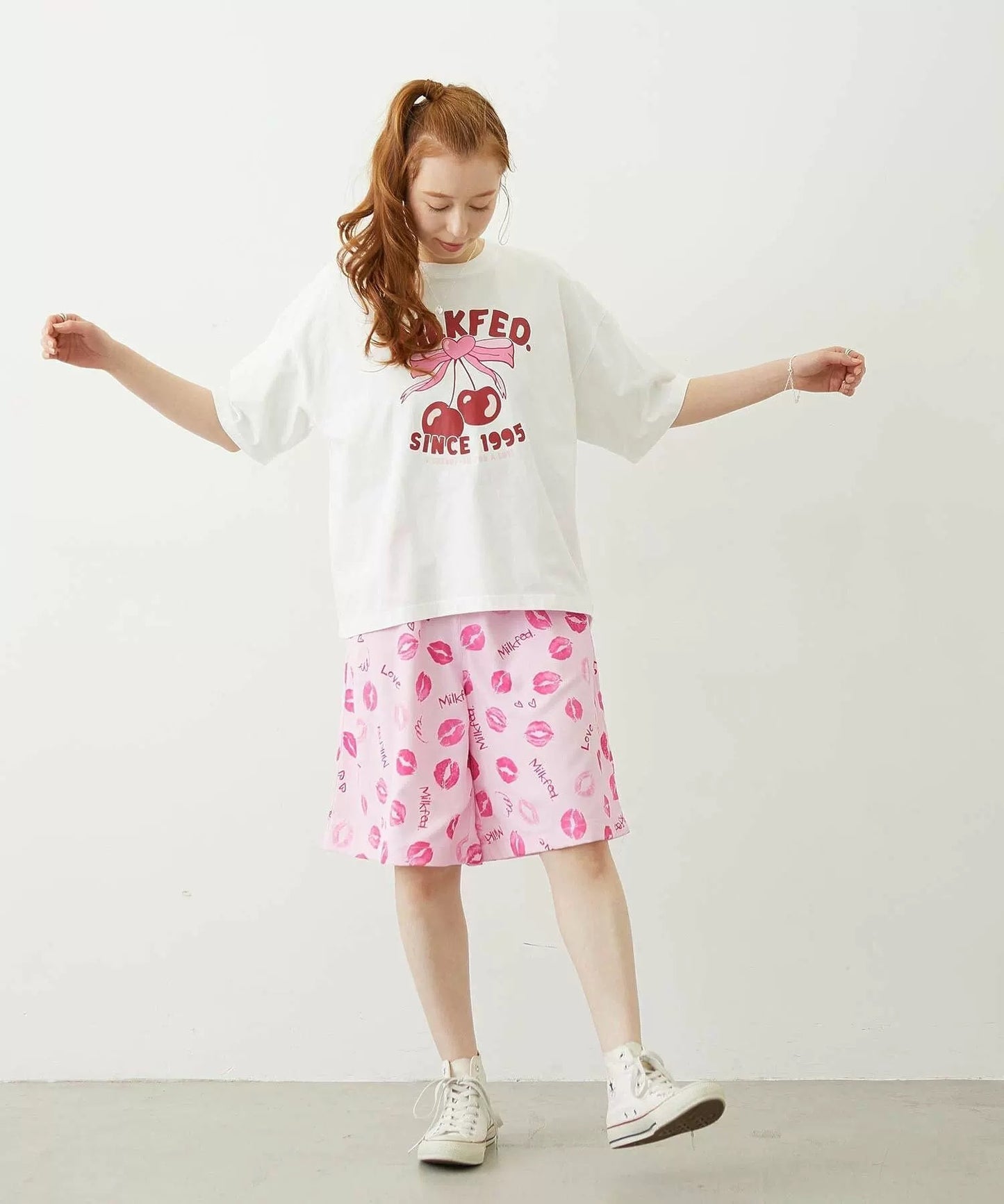 Milkfed cherry tee