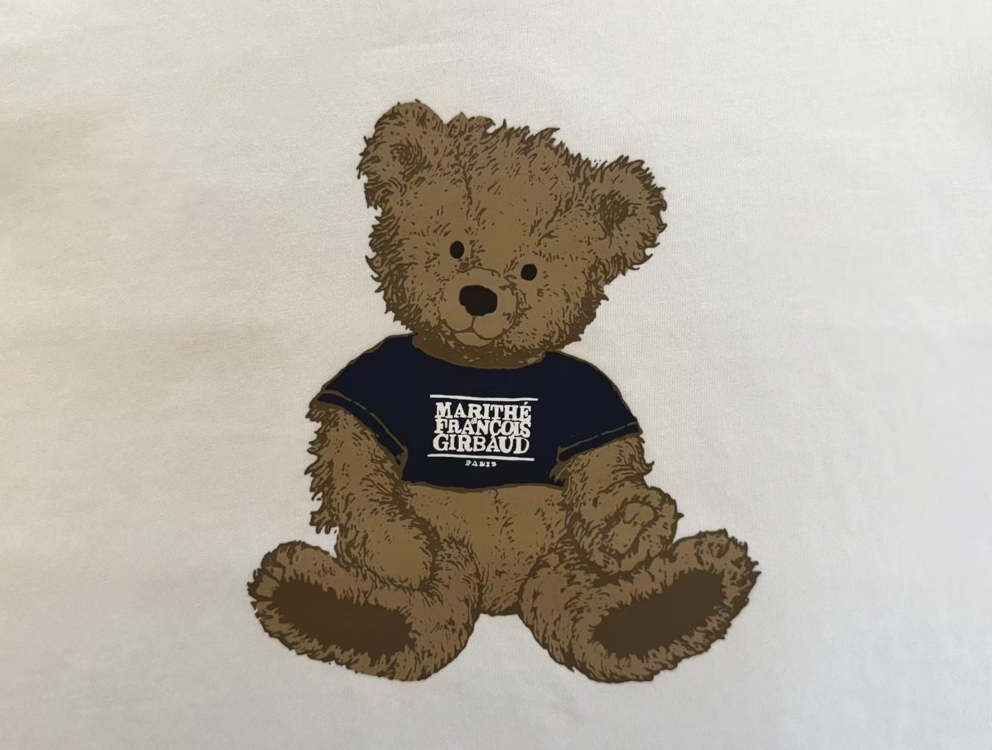 Marithe Francons Girbaud bear tee