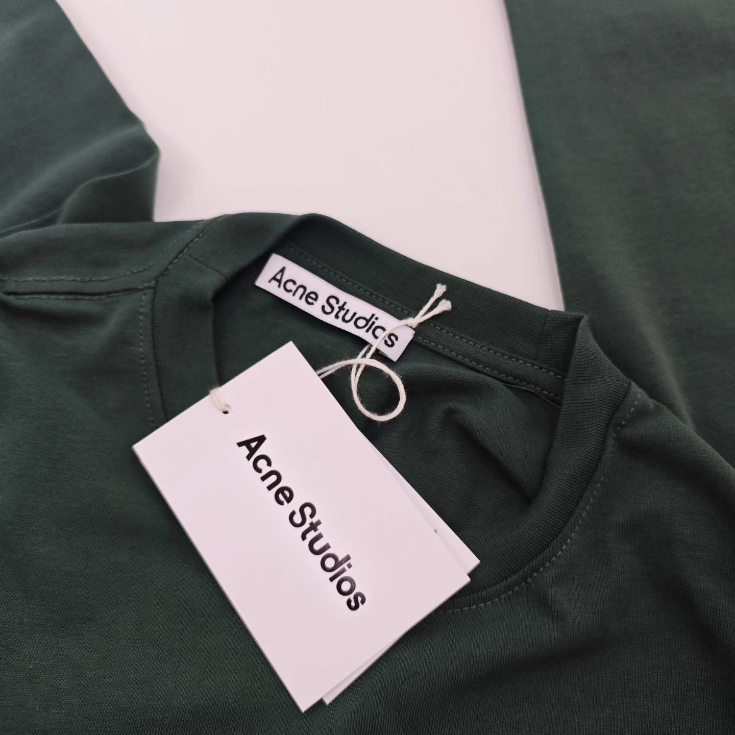 Acne studios logo 長袖tee