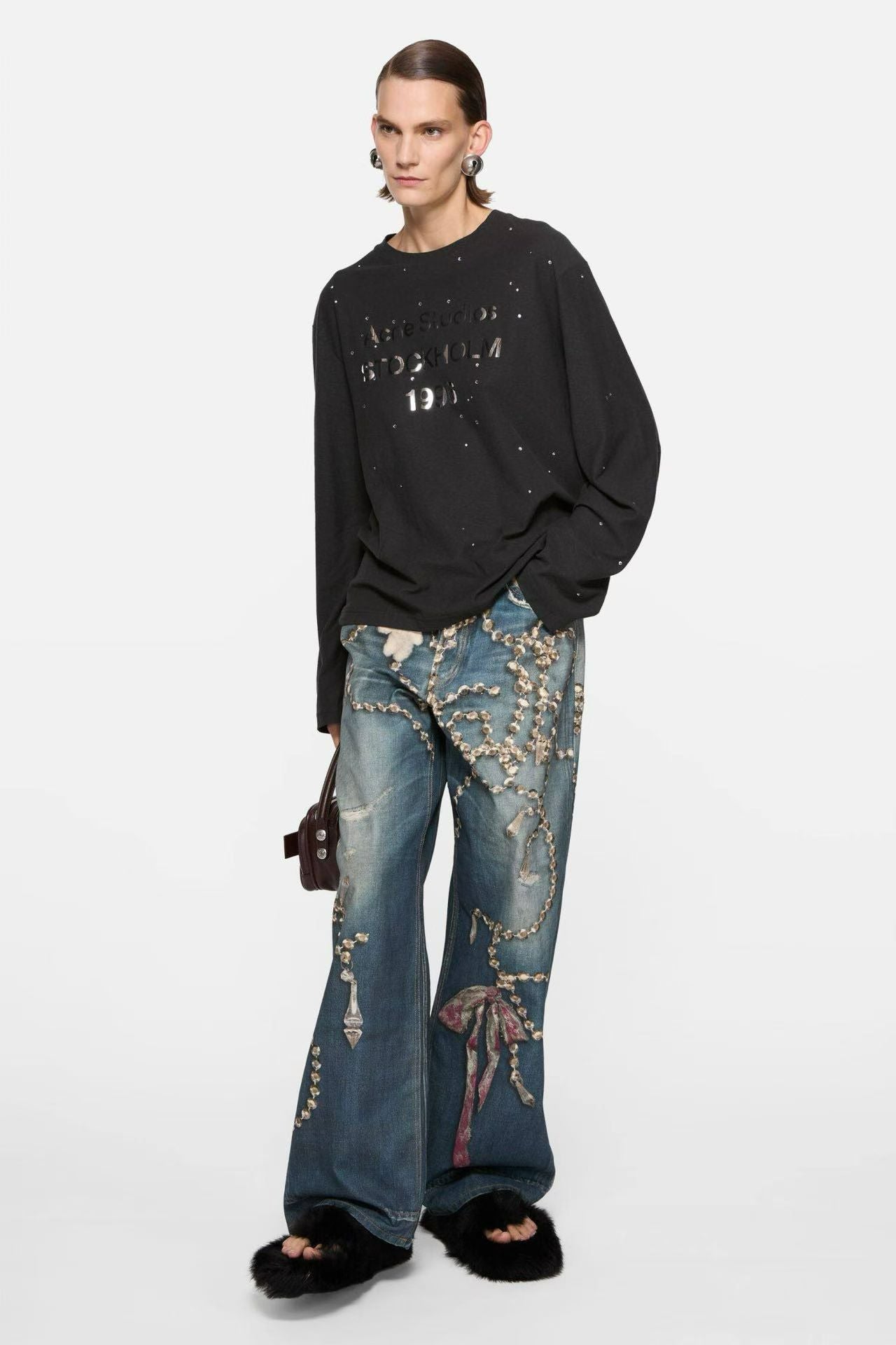 Acne studios 閃石tee