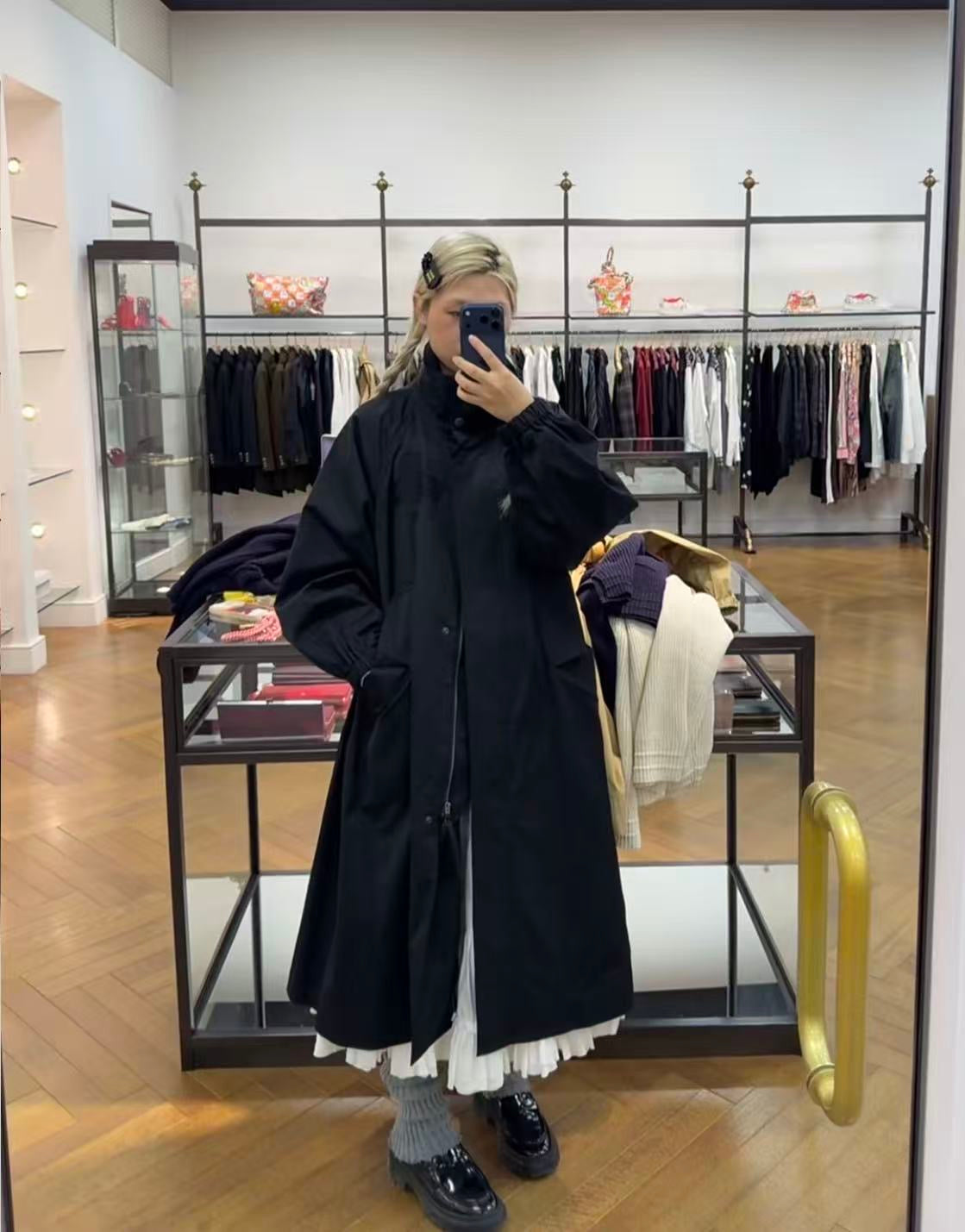 Vivienne Westwood 布貼長款風褸