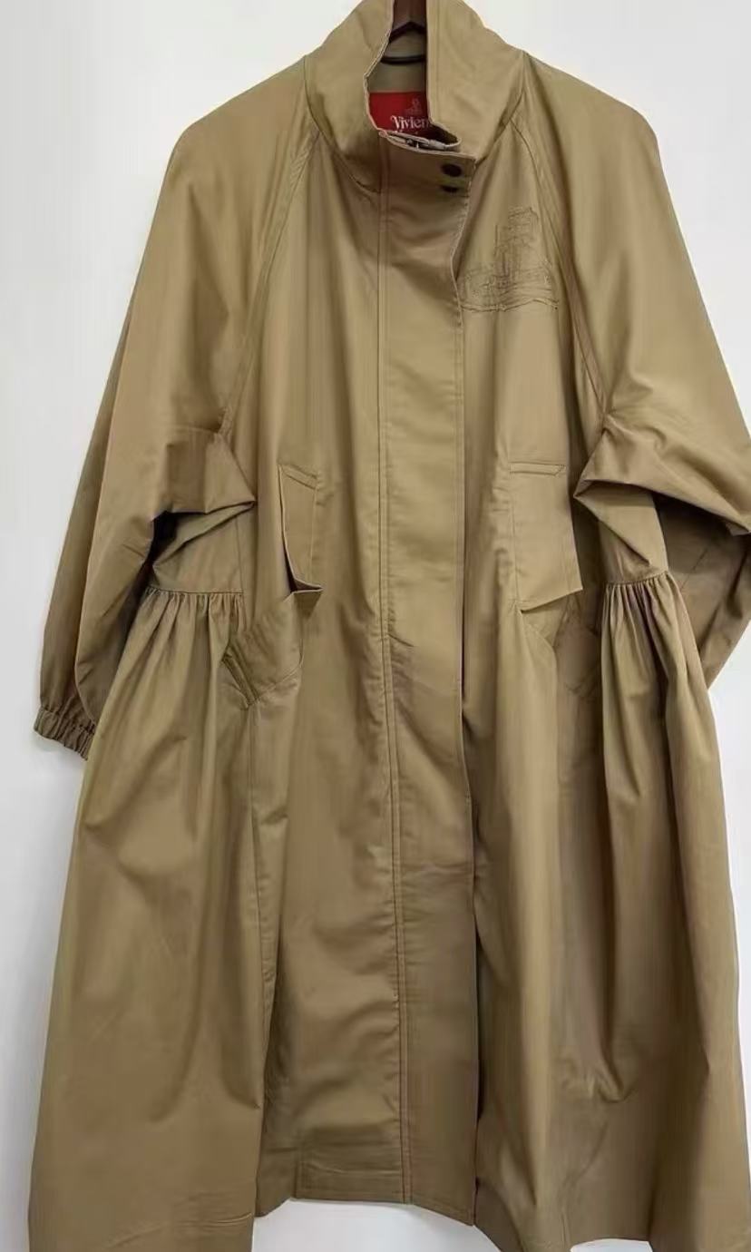 Vivienne Westwood 布貼長款風褸