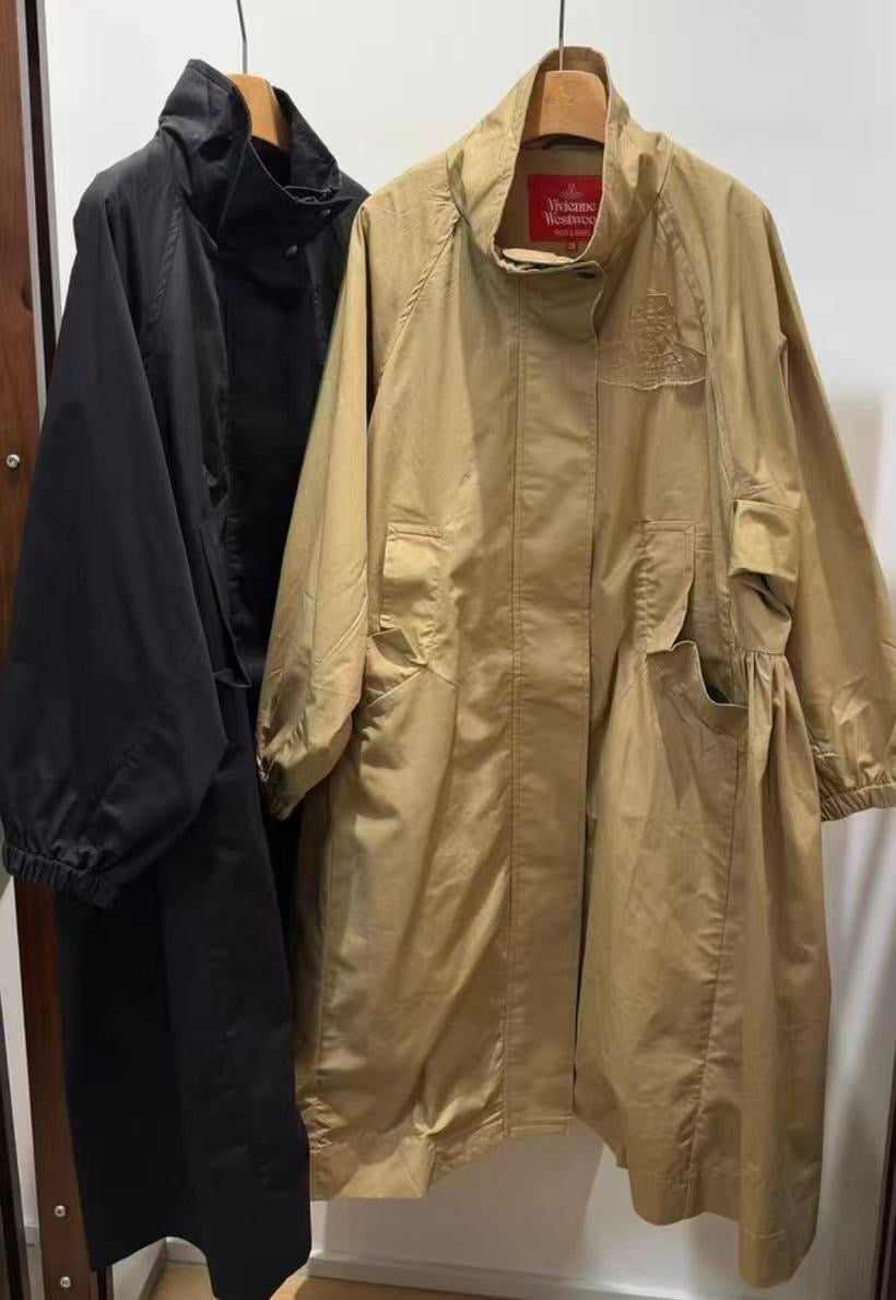 Vivienne Westwood 布貼長款風褸