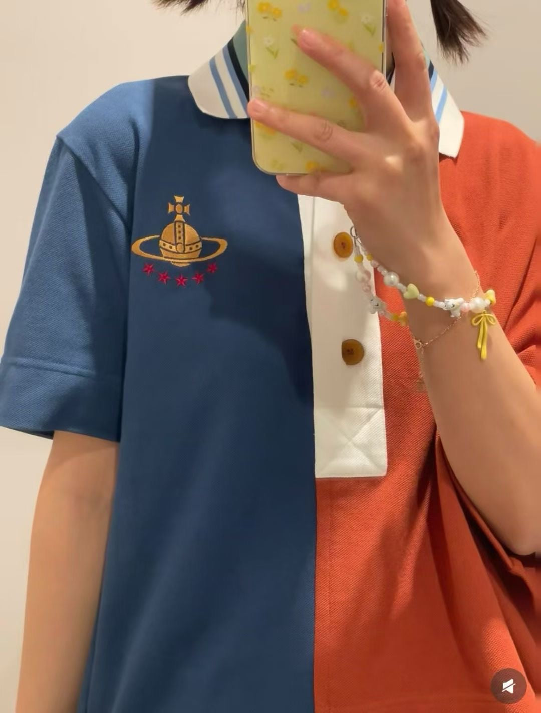 Vivienne Westwood不規則Polo shirt