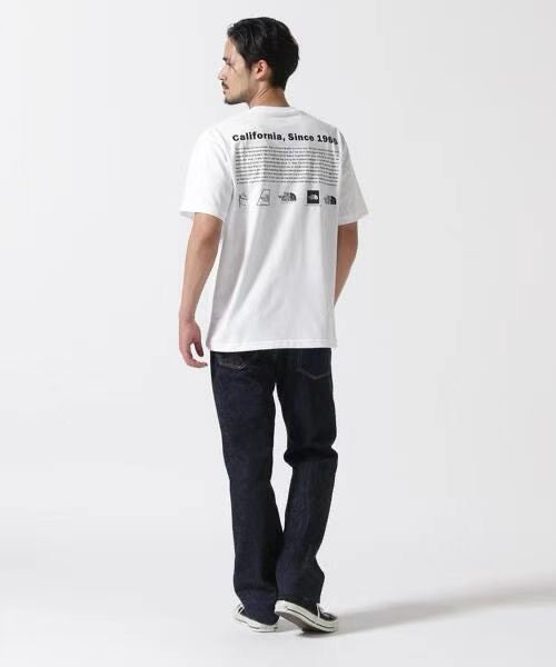The North Face logo tee