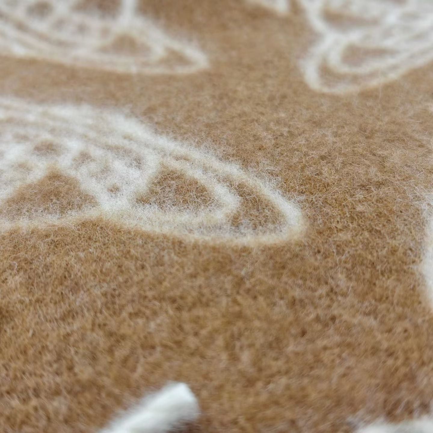 Vivienne Westwood提花雙面羊毛頸巾