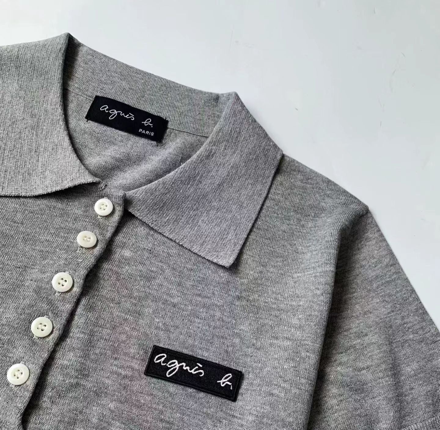 Agnes b polo shirt